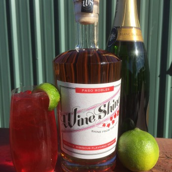 Wine Shine Hibiscus Cooler